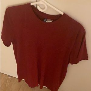 Divided red t shirt size medium